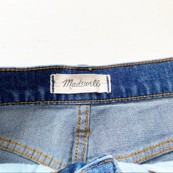 MADEWELL I Sz 25 I High Rise Cutoff Denim Shorts - Picture 4 of 5